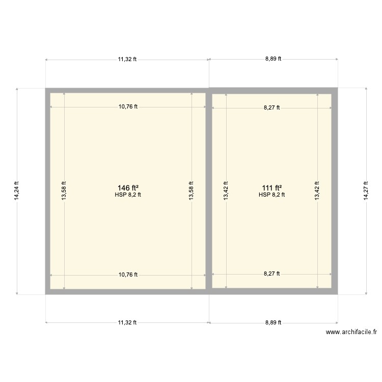 Gillem. Plan de 0 pièce et 0 m2