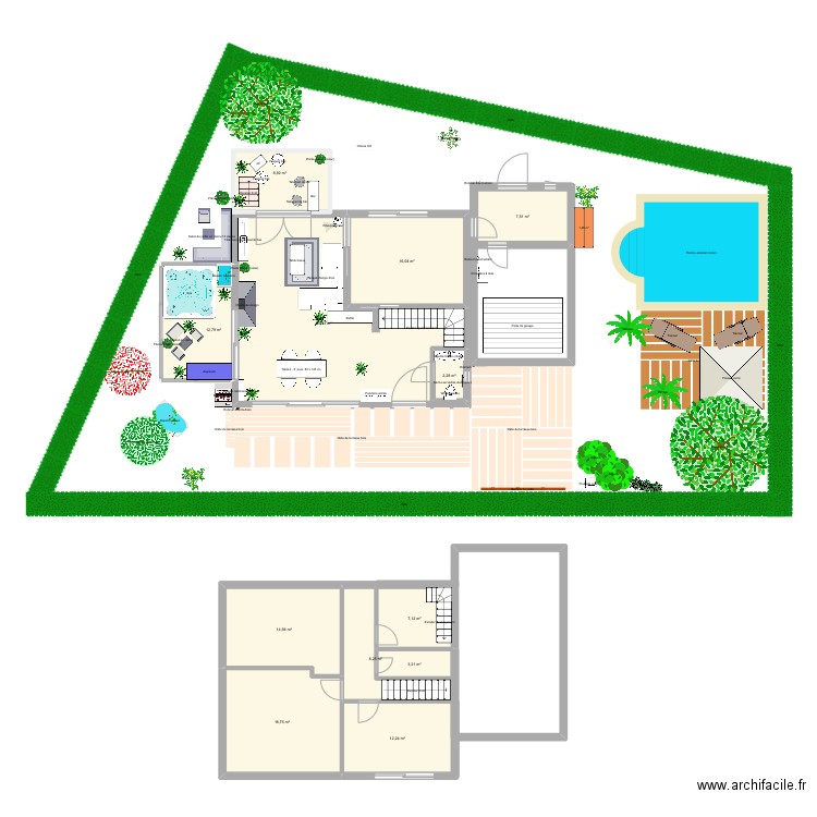 Dormoy's family Home V4.0. Plan de 12 pièces et 158 m2