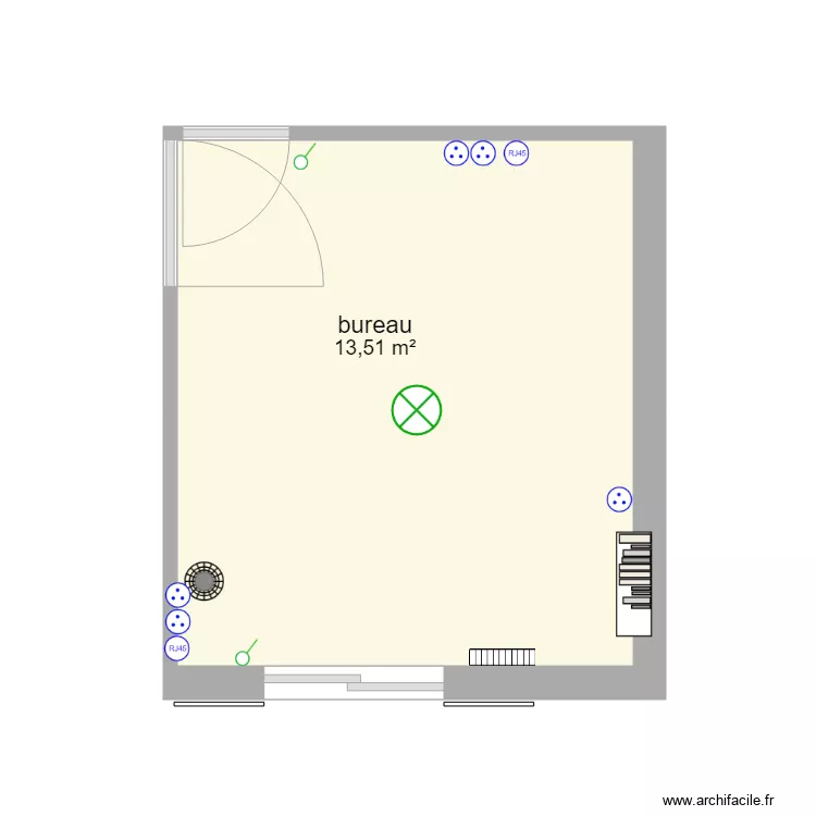 bureau Elec. Plan de 