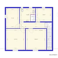 PARRAUD projet wc et bureau et entr&eacute;e