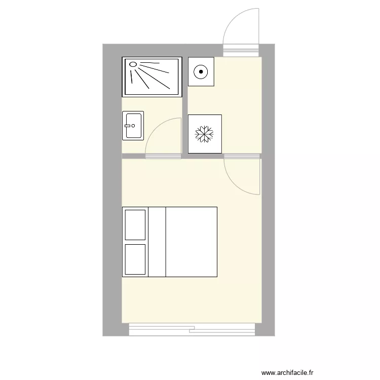 MATHILDE FABRE. Plan de 