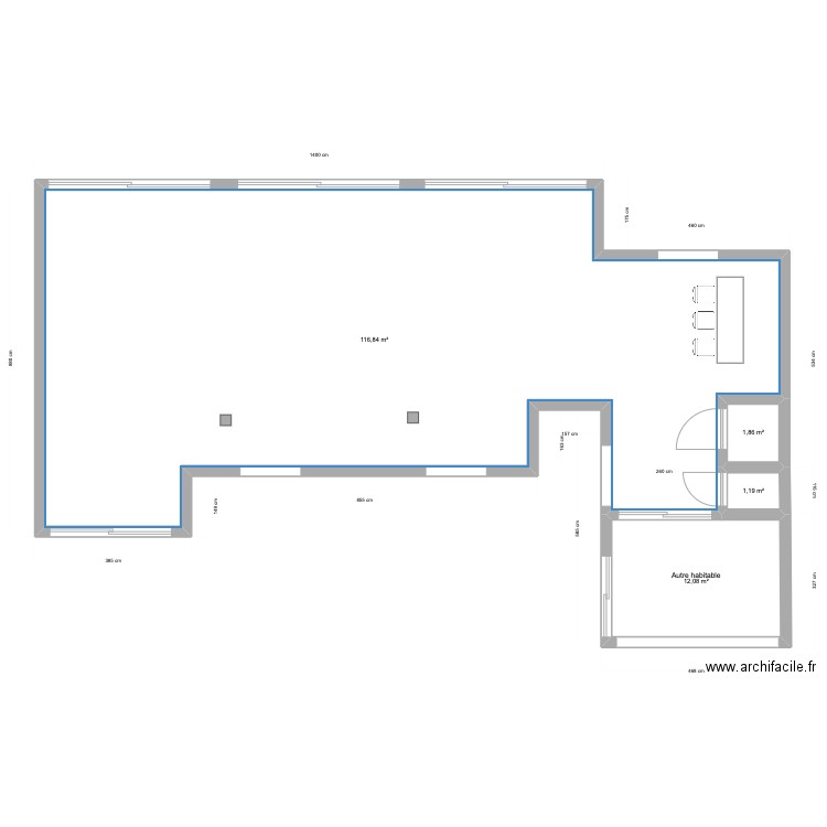 plan salle R+2. Plan de 0 pièce et 0 m2