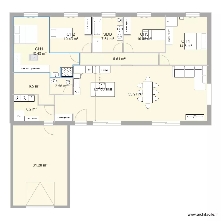maison epilobes 3. Plan de maison epilobes 3. Plan de