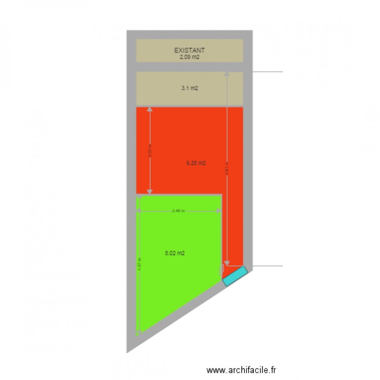 CHAILLY PROJET DIVISION LOT AR 2. Plan de 0 pièce et 0 m2