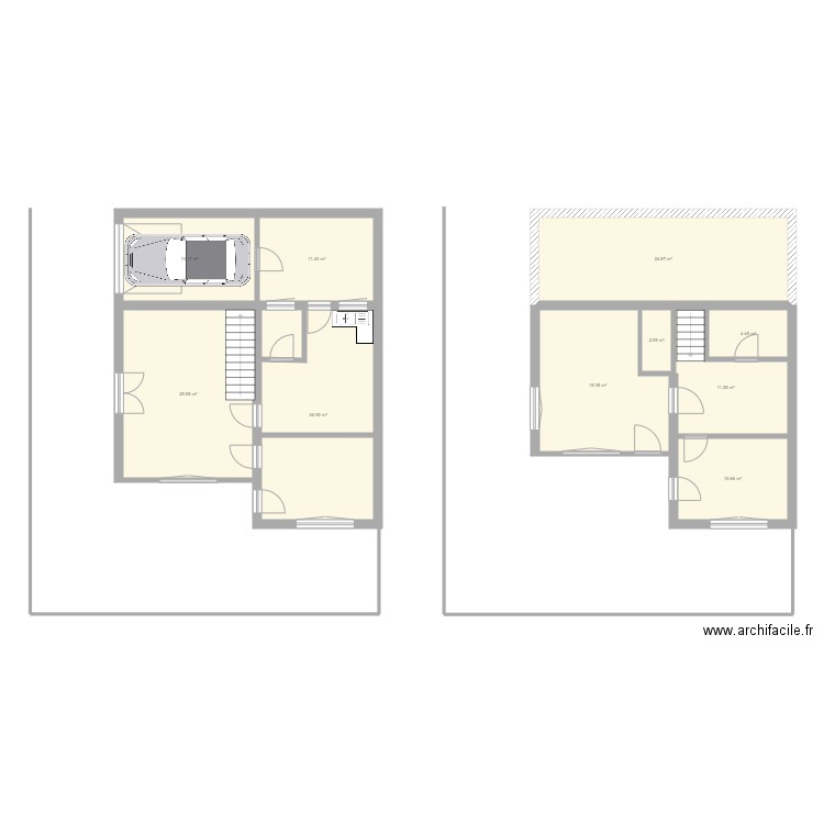 Original. Plan de 0 pièce et 0 m2