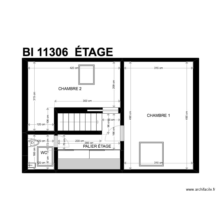BI 11306. Plan de 0 pièce et 0 m2
