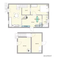 70m2 duplex