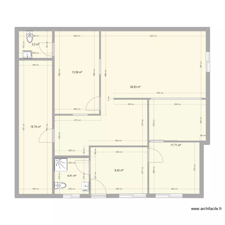 Cabinet Kiné. Plan de Cabinet Kiné. Plan de