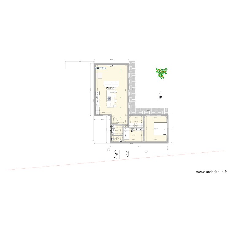 Mho kaz evo mini 1 fondation. Plan de 0 pièce et 0 m2