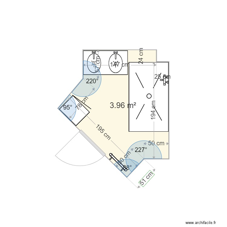 sdb24112020. Plan de 0 pièce et 0 m2