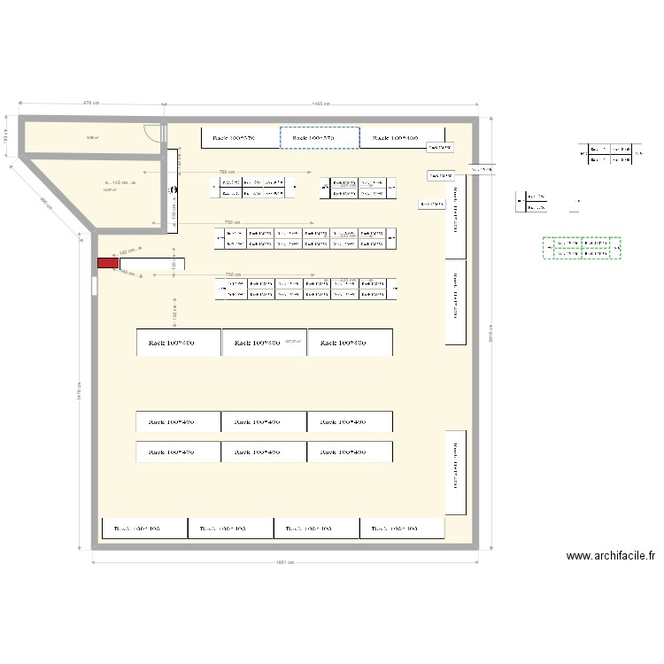 MARDISE pem v3. Plan de 3 pièces et 352 m2