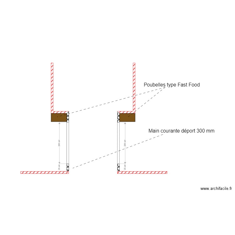 sas poubelle nancy. Plan de 0 pièce et 0 m2