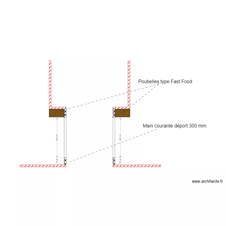 sas poubelle nancy. Plan de 