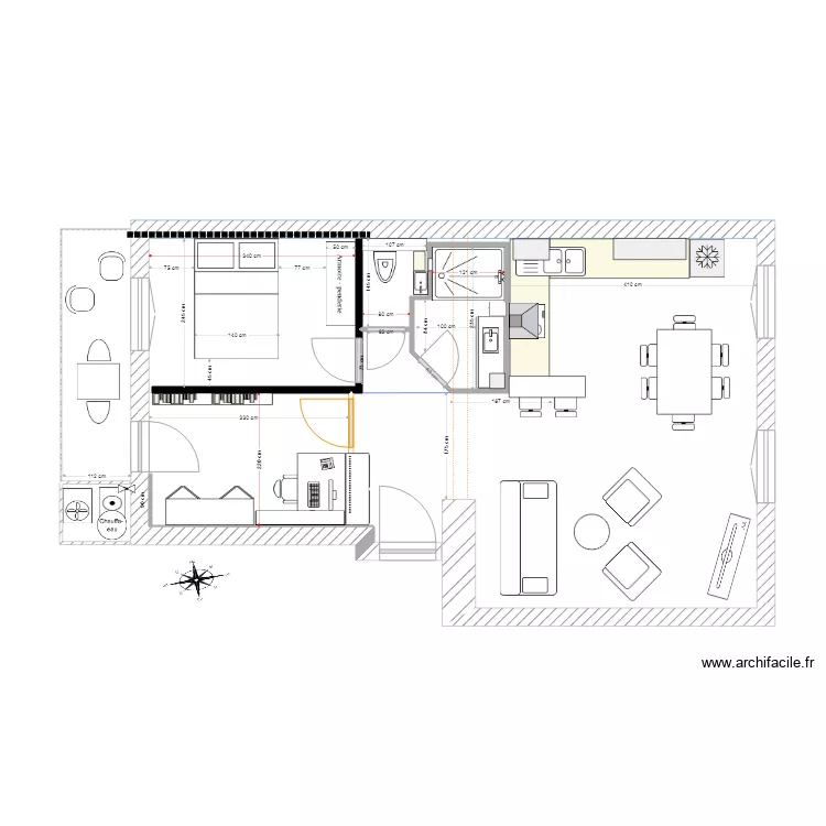 Chloe v13 futur T3. Plan de 
