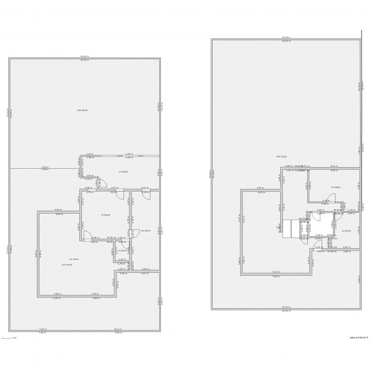 maison. Plan de 0 pièce et 0 m2