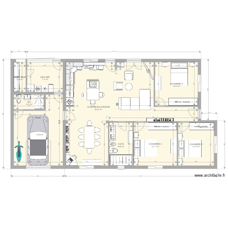 BELLO ROMAO 1 BIS MEUBLE modifie cuisine. Plan de 0 pièce et 0 m2