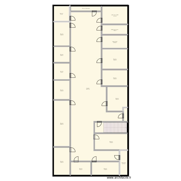 etage GH1. Plan de 0 pièce et 0 m2