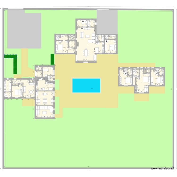projet croix. Plan de 0 pièce et 0 m2