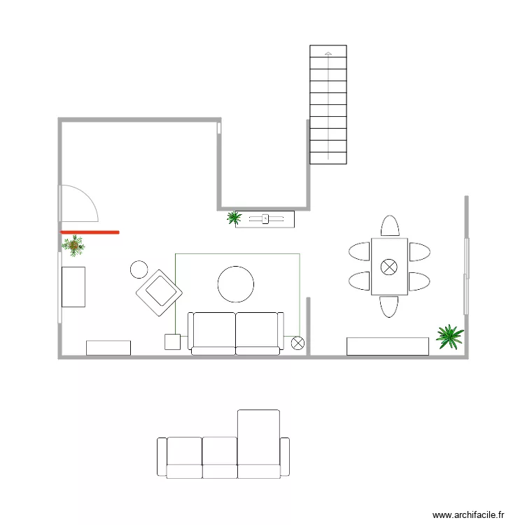 Genevieve Dancause. Plan de 