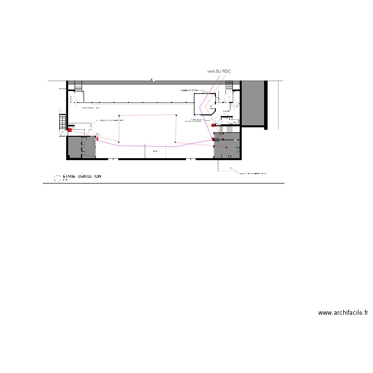 guigues etage. Plan de 0 pièce et 0 m2