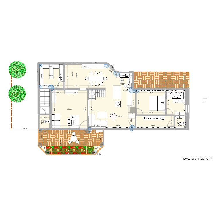 Projet au 15/01/2026. Plan de 0 pièce et 0 m2