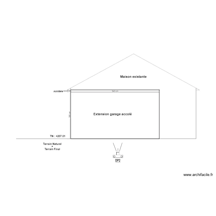 PLAN DE COUPE -LE MICHEL. Plan de PLAN DE COUPE -LE MICHEL. Plan de