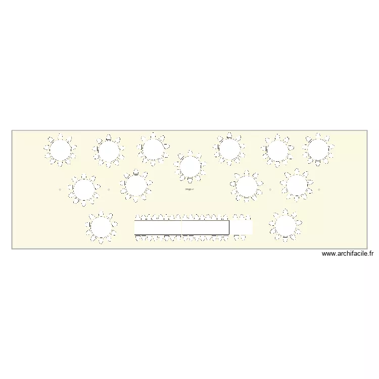 Tente Elhorria. Plan de 