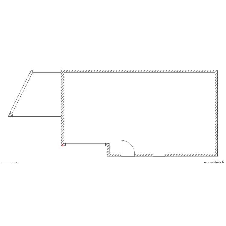 maison. Plan de 