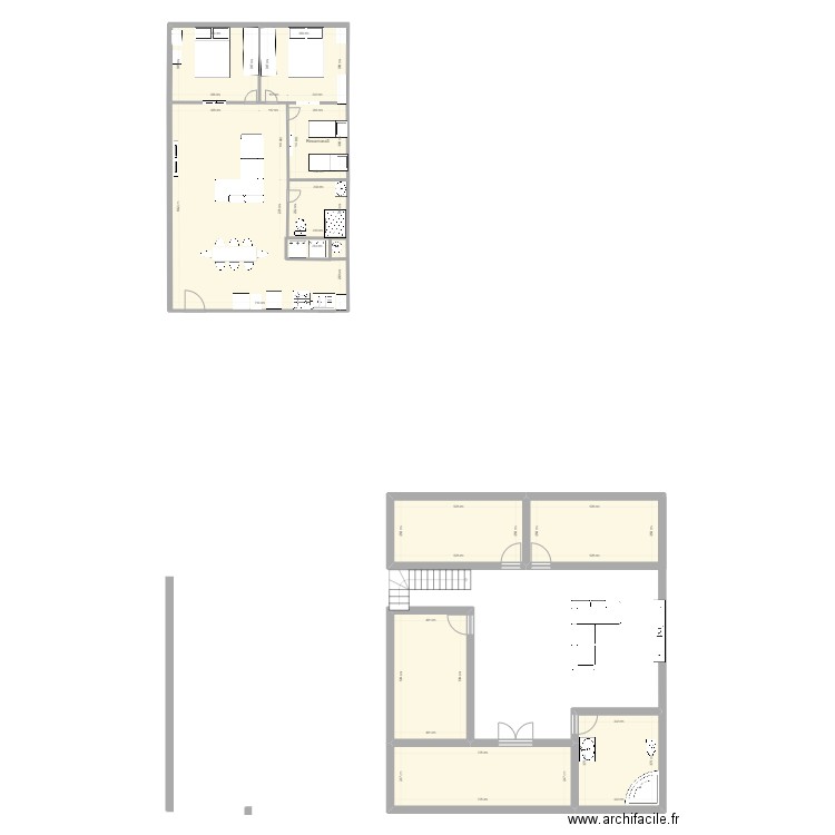 plano casa2. Plan de 10 pièces et 154 m2