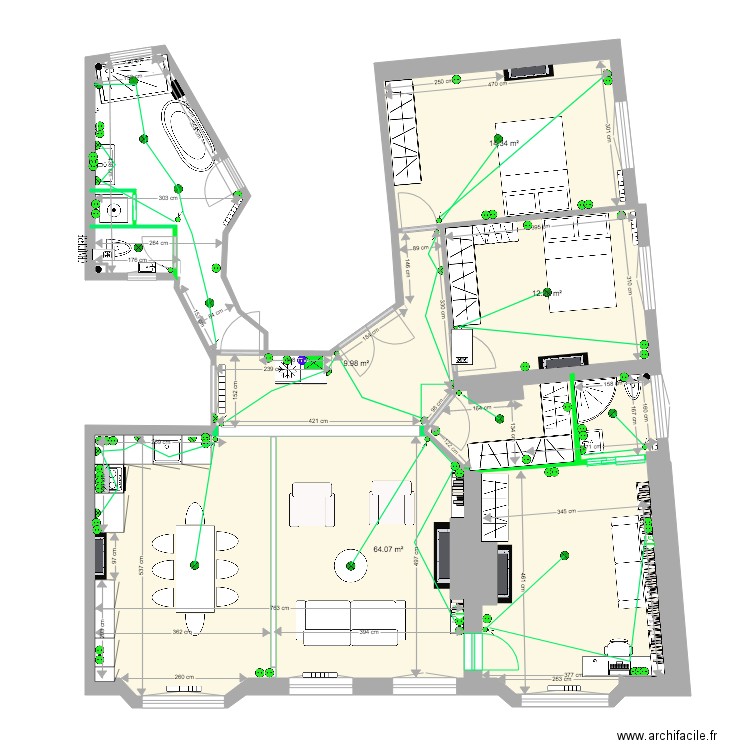 Plan SEB final avec ELEC  mars 2019. Plan de 0 pièce et 0 m2