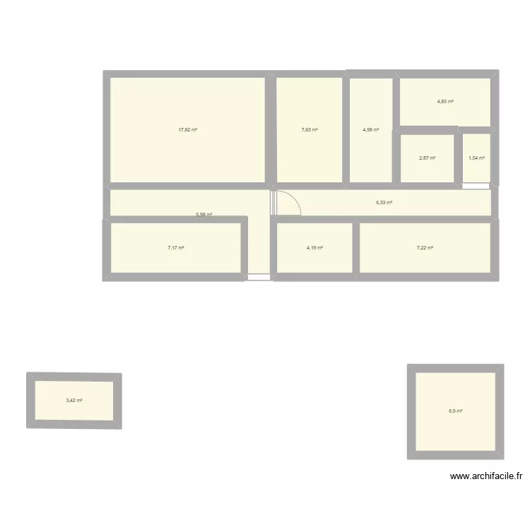 PLAND DE SALLE 2. Plan de 