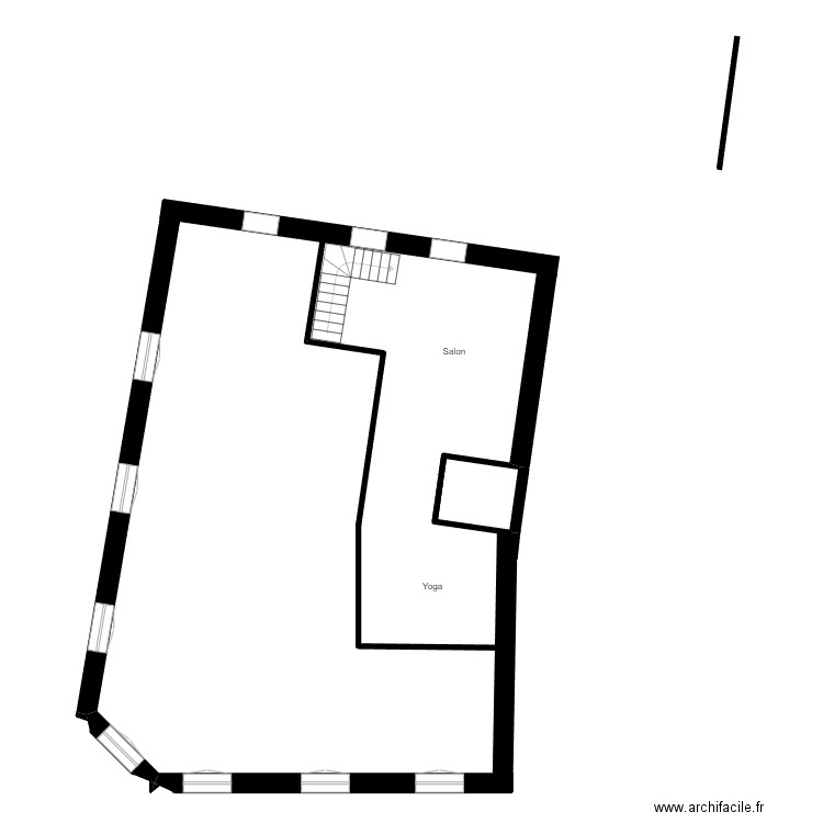 Toit. Plan de 0 pièce et 0 m2