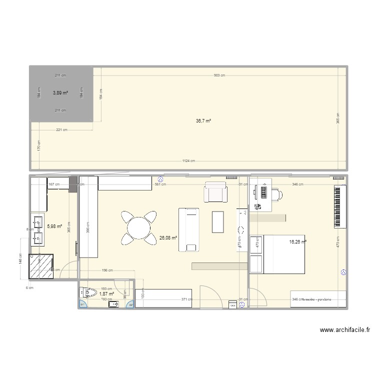 SAINT MANDE. Plan de 6 pièces et 91 m2