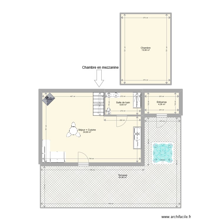 Chalet Tilman . Plan de 0 pièce et 0 m2