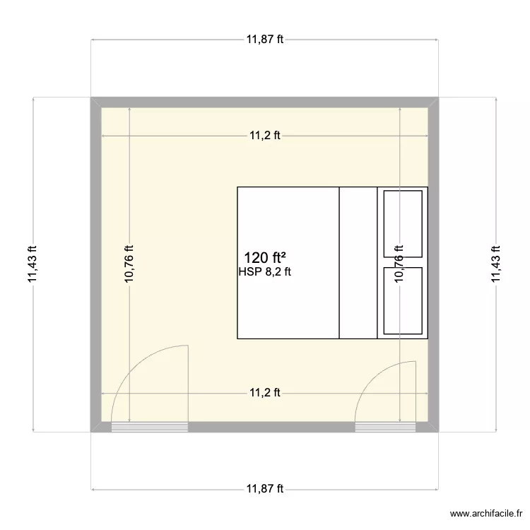 Hartford - 2nd Floor Layout QUEEN. Plan de 