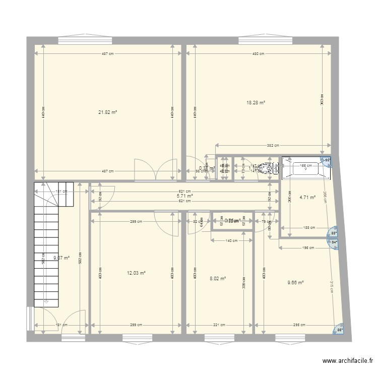 Maison Niort RDC. Plan de 0 pièce et 0 m2