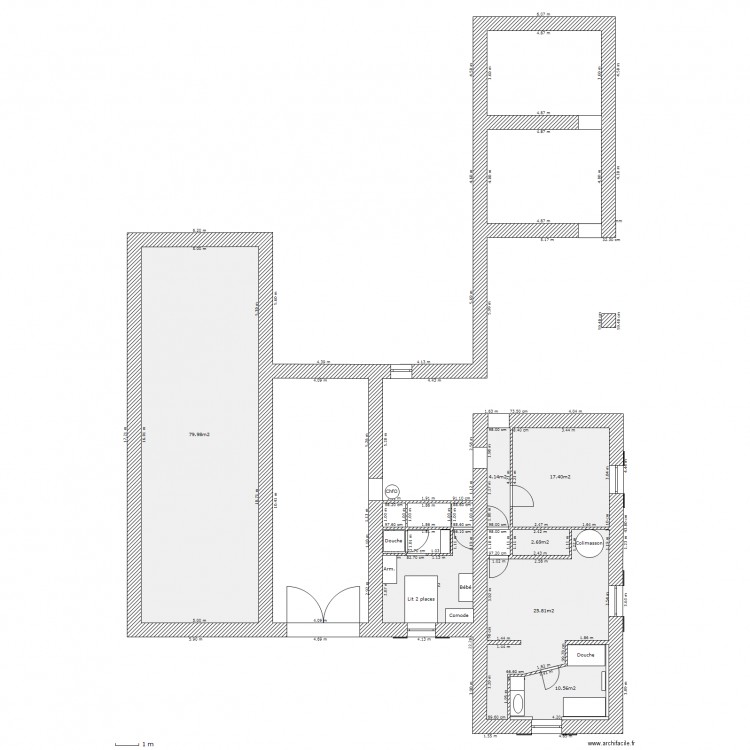 Projet ET1. Plan de 0 pièce et 0 m2