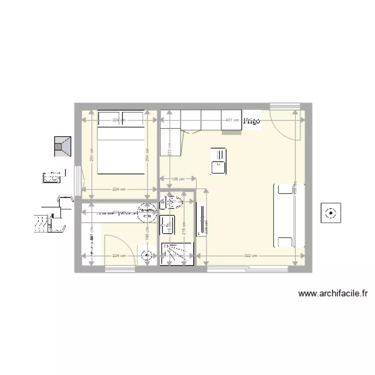 garage sans transformation 2. Plan de 