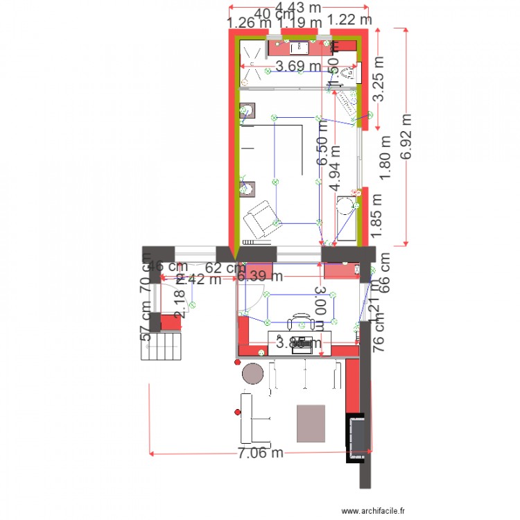 bons plans extension distribution electrique. Plan de 0 pièce et 0 m2