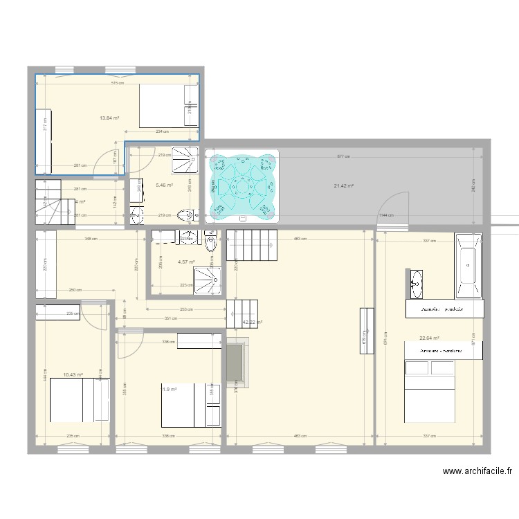 Esnandes 1er v1. Plan de 0 pièce et 0 m2