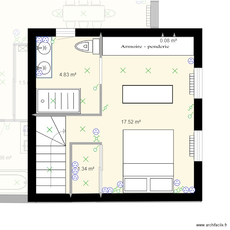 Projet P Etat projet 2. Plan de 0 pièce et 0 m2