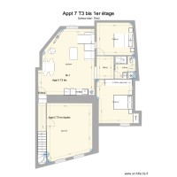 Appt 4 T3 bis 1er etage