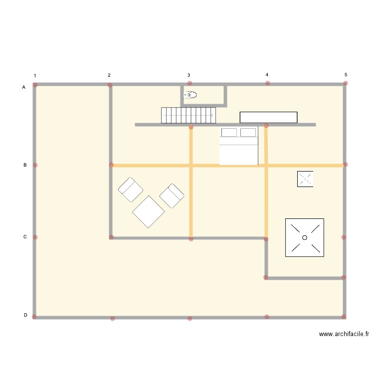 Bungalow 03 Version B. Plan de 0 pièce et 0 m2