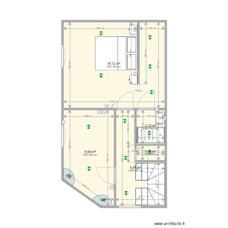 projet bailleul meirinck. Plan de 0 pièce et 0 m2