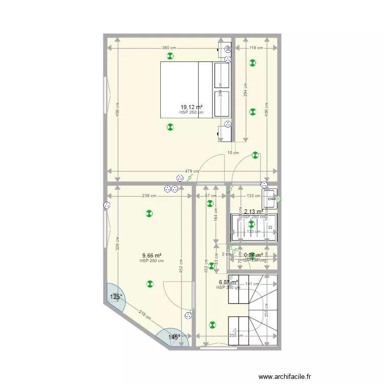 projet bailleul meirinck. Plan de 
