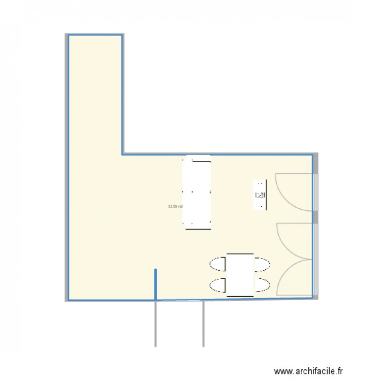 moi. Plan de 0 pièce et 0 m2