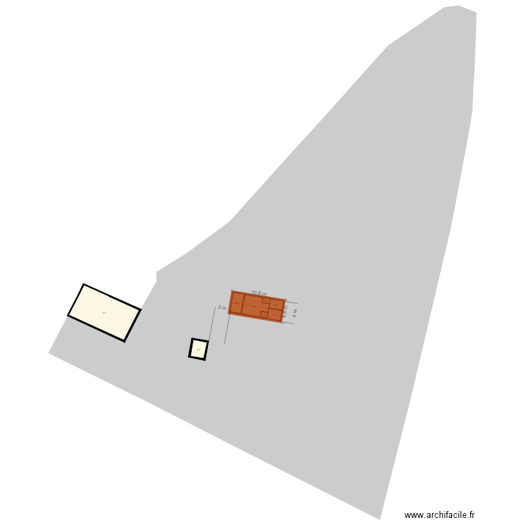 cadastre. Plan de 0 pièce et 0 m2