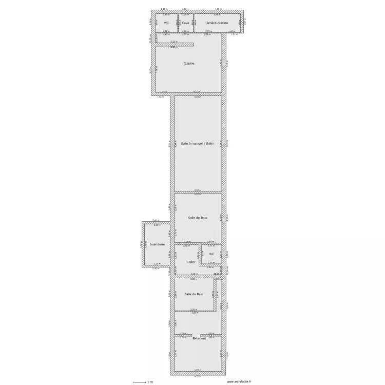 Maison. Plan de Maison. Plan de