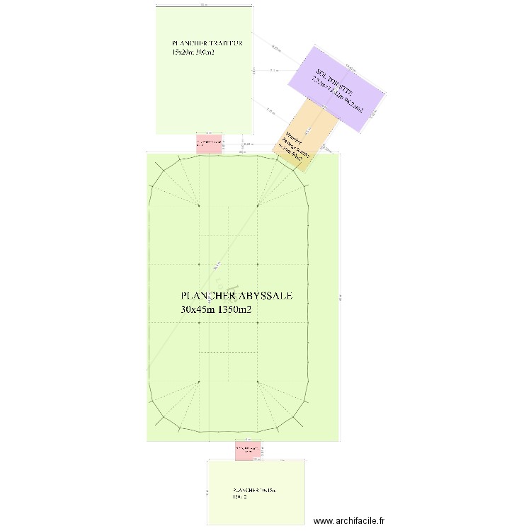 PERENCO Plancher 1. Plan de 0 pièce et 0 m2