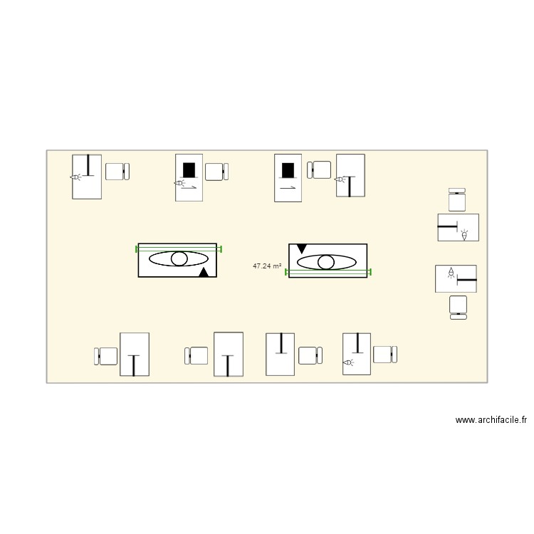 ilot etps. Plan de 0 pièce et 0 m2